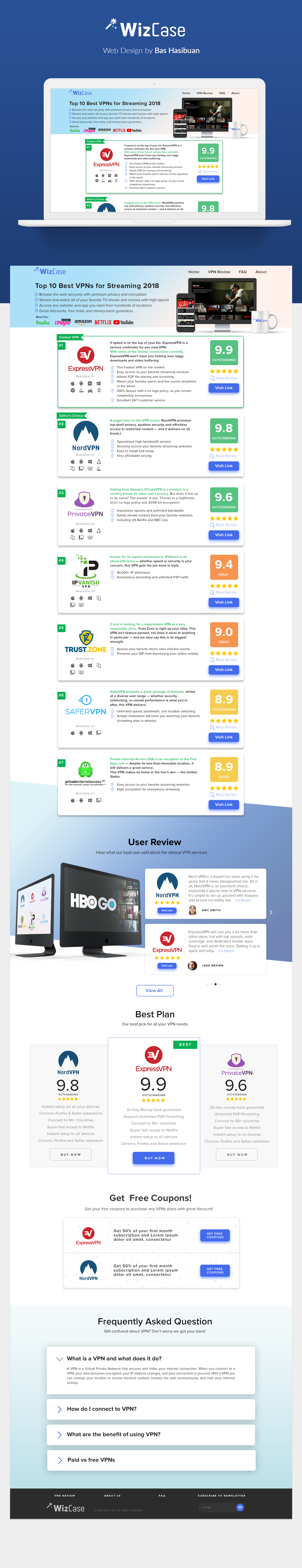 Wiz Case - Web Design